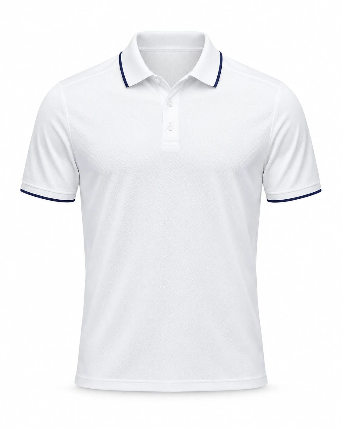 Men’s Match Polo (Optic White)
